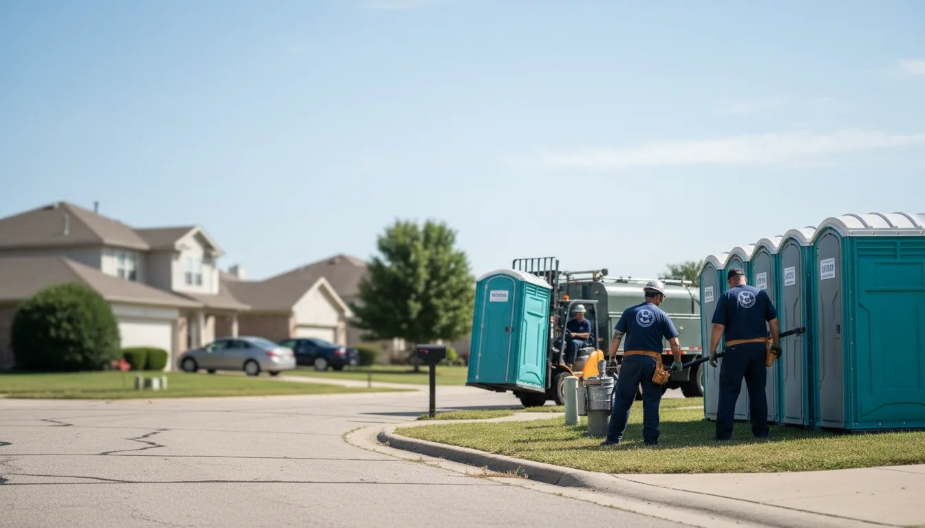 Porta Potty Rental in Hillsdale, OK near me